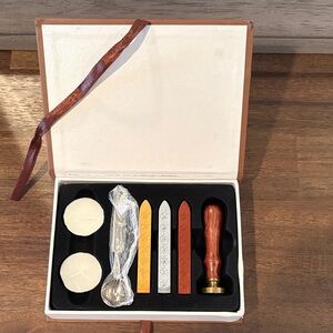 Wax Seal Kit with Stamps and Candles
